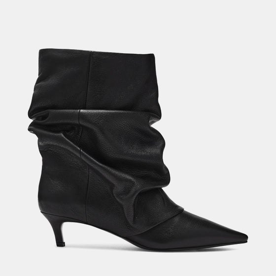 Lennox Bootie BLACK LEATHER
