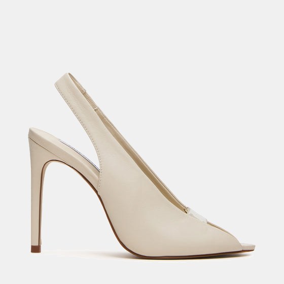 Sasha Pump BONE LEATHER
