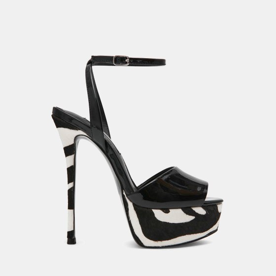 Jezzica Sandal BLACK/ZEBRA